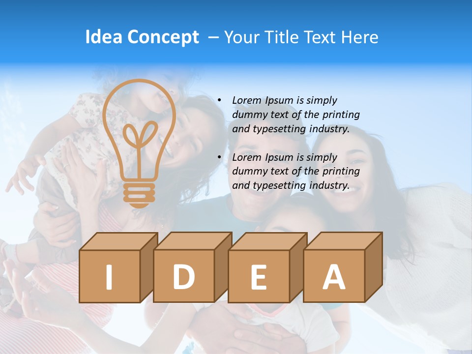 Air Cool Cold PowerPoint Template