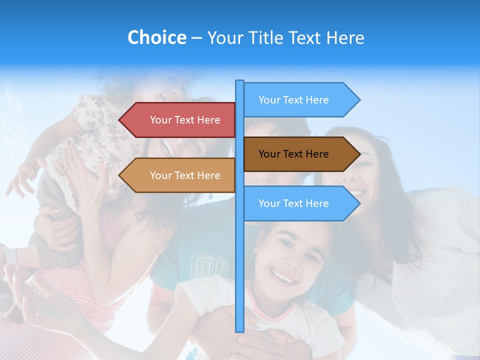 Air Cool Cold PowerPoint Template
