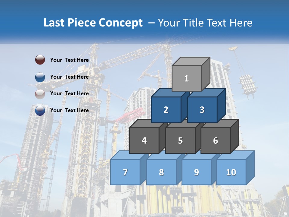 Cooling Heat Home PowerPoint Template