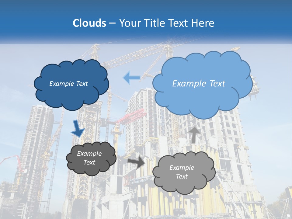 Cooling Heat Home PowerPoint Template