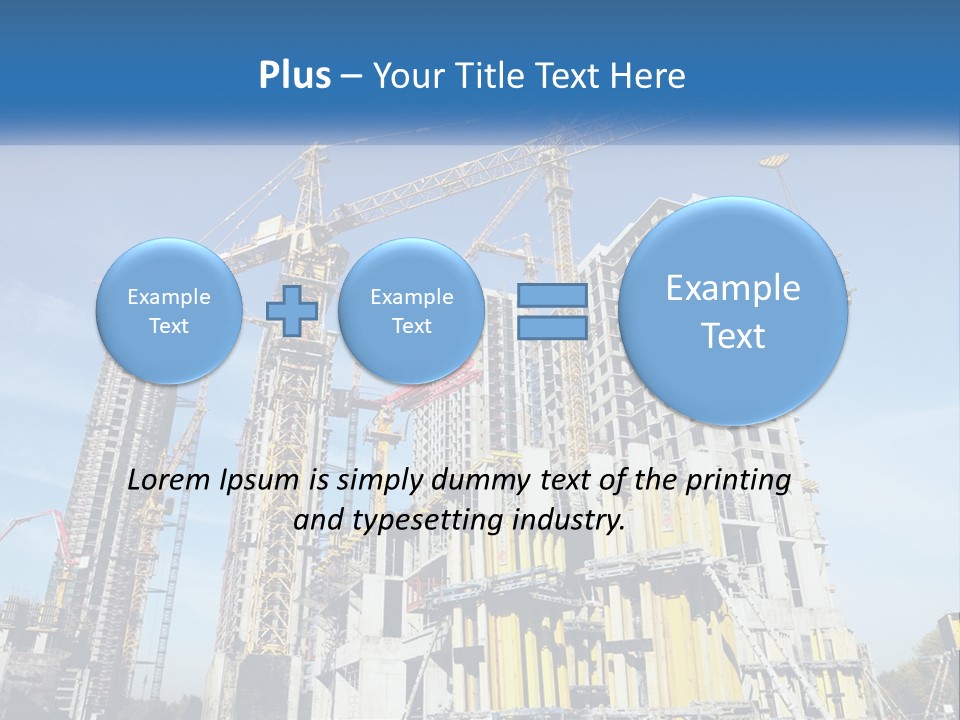 Cooling Heat Home PowerPoint Template