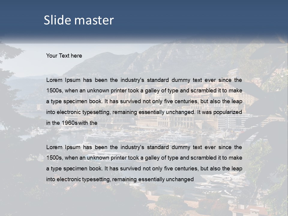 Industry Technology House PowerPoint Template