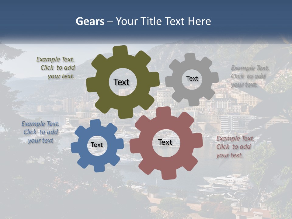 Industry Technology House PowerPoint Template