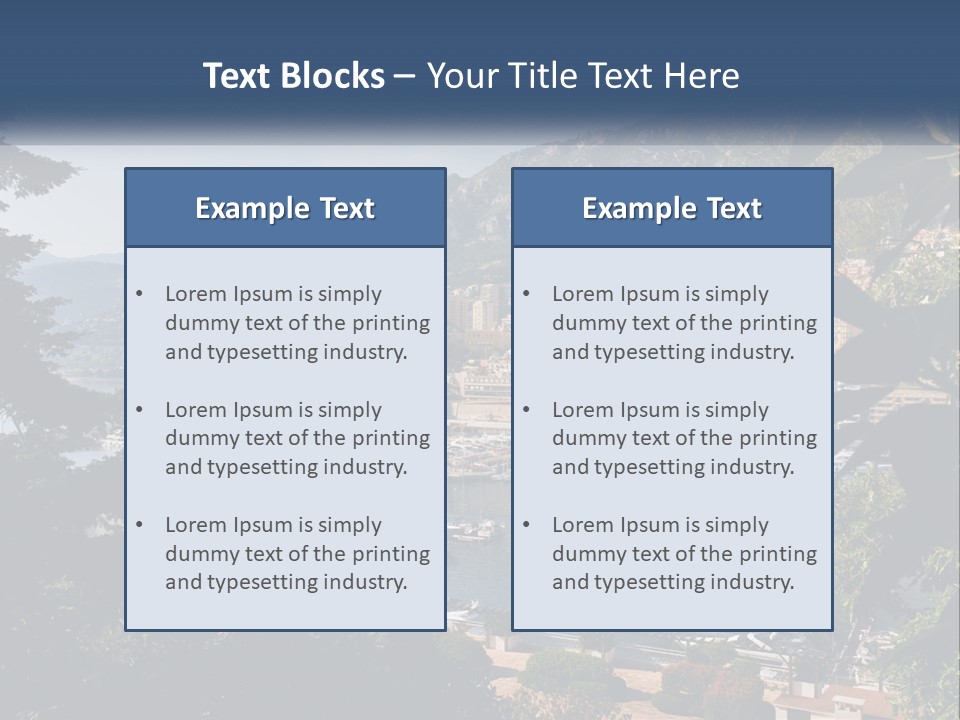 Industry Technology House PowerPoint Template