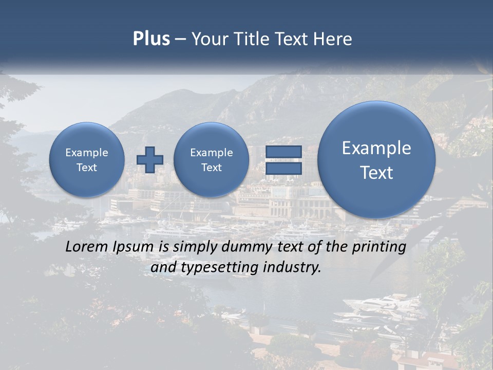 Industry Technology House PowerPoint Template