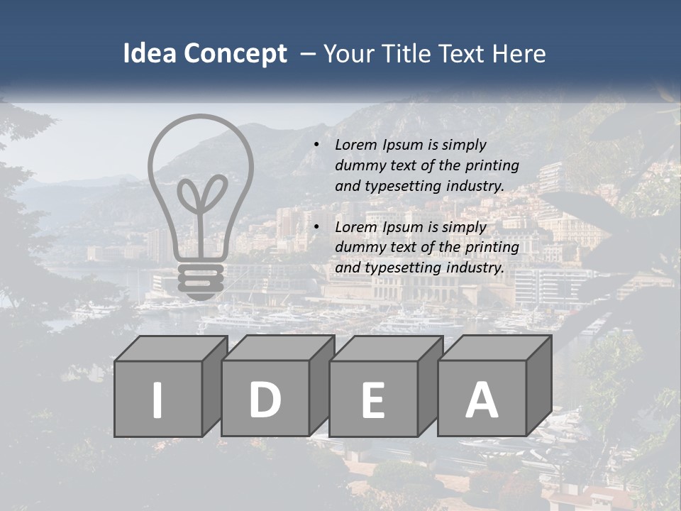 Industry Technology House PowerPoint Template