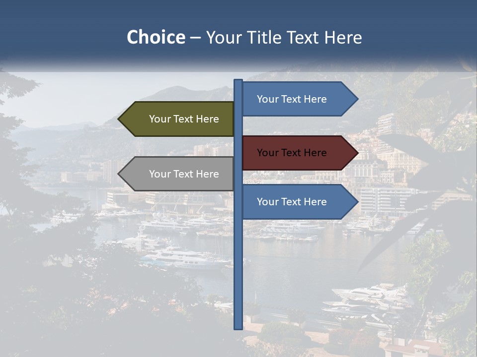 Industry Technology House PowerPoint Template