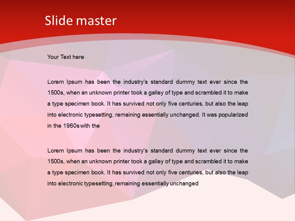 Electric Cold Power PowerPoint Template