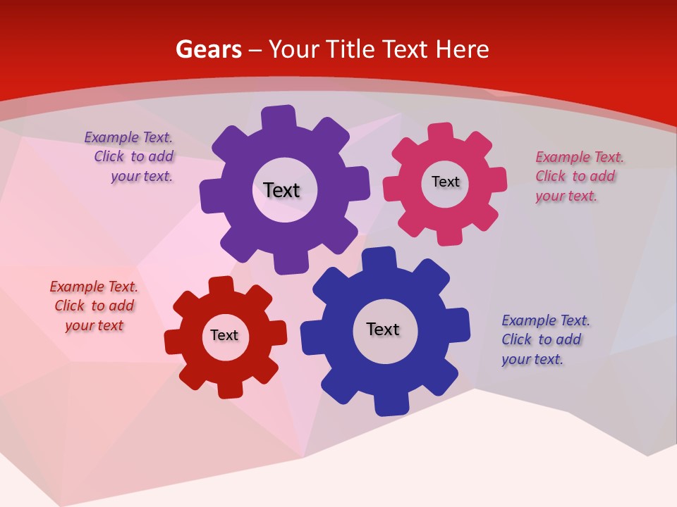 Electric Cold Power PowerPoint Template