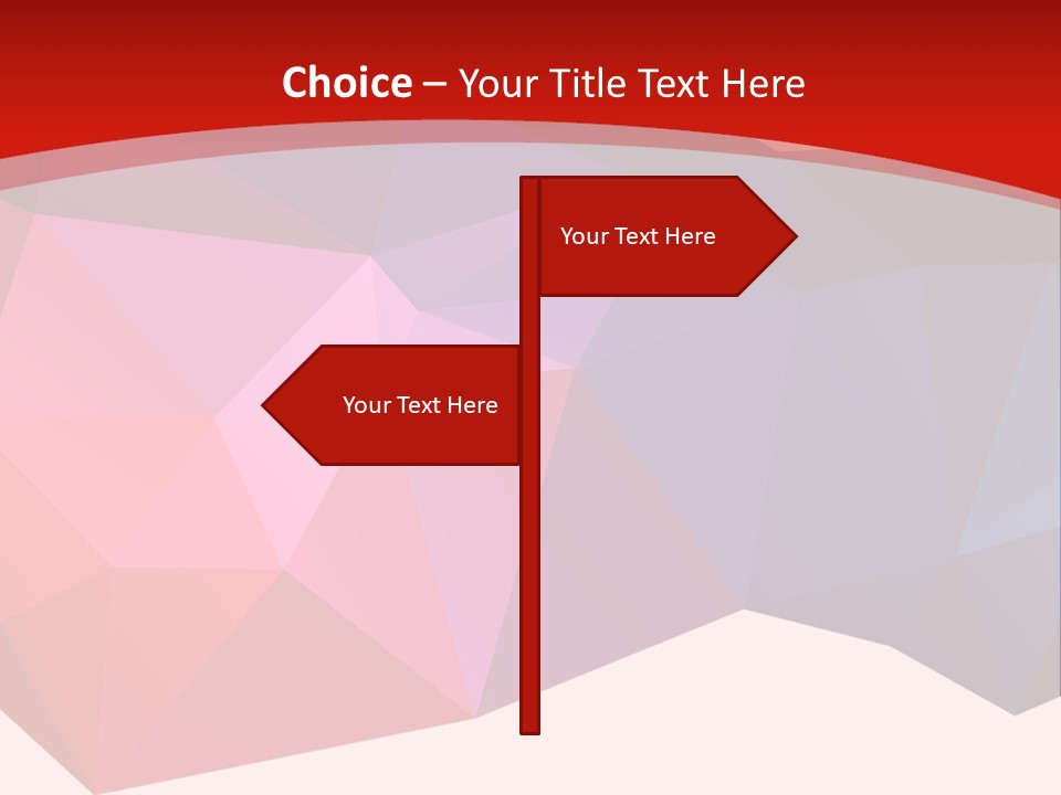 Electric Cold Power PowerPoint Template