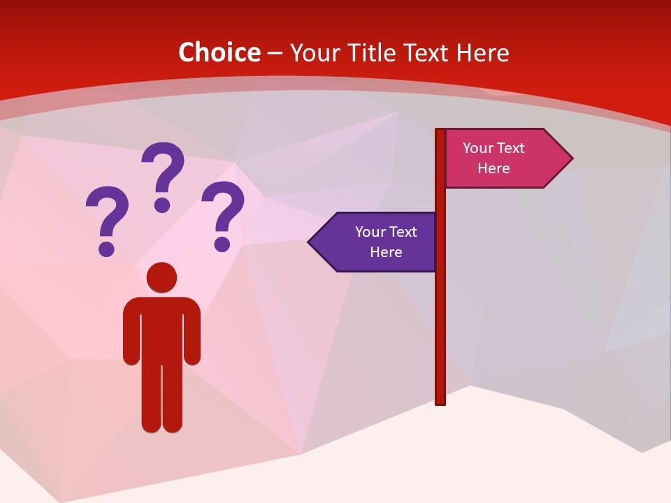 Electric Cold Power PowerPoint Template
