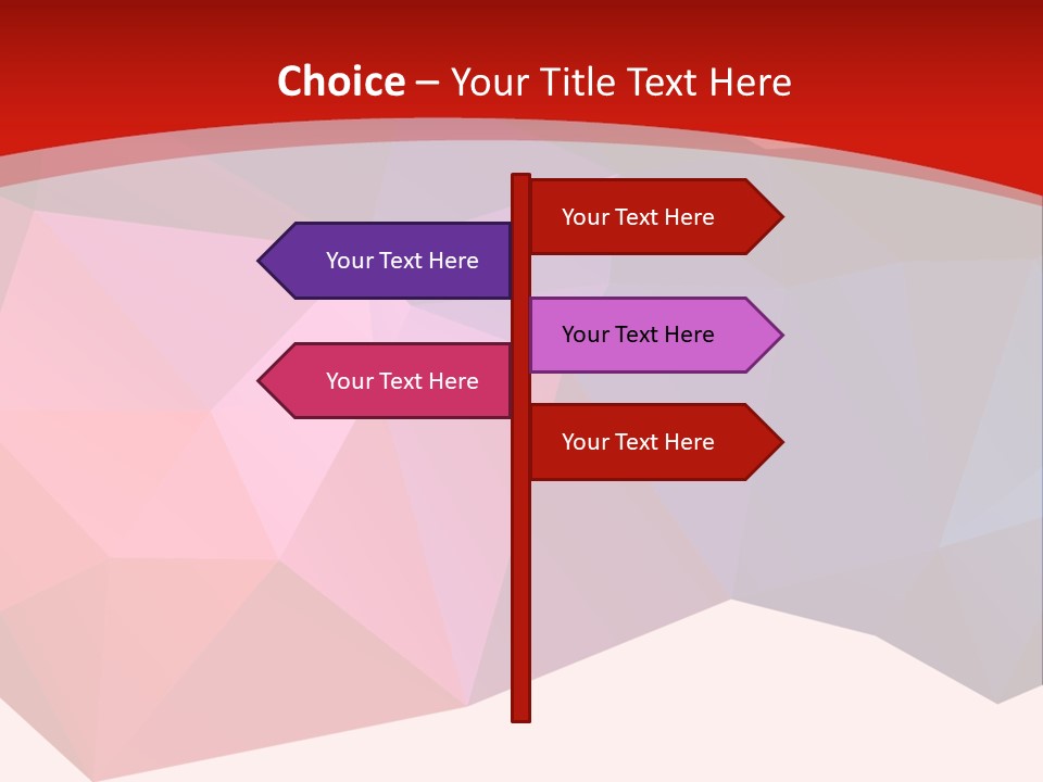 Electric Cold Power PowerPoint Template