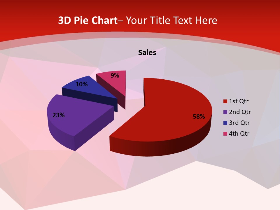Electric Cold Power PowerPoint Template