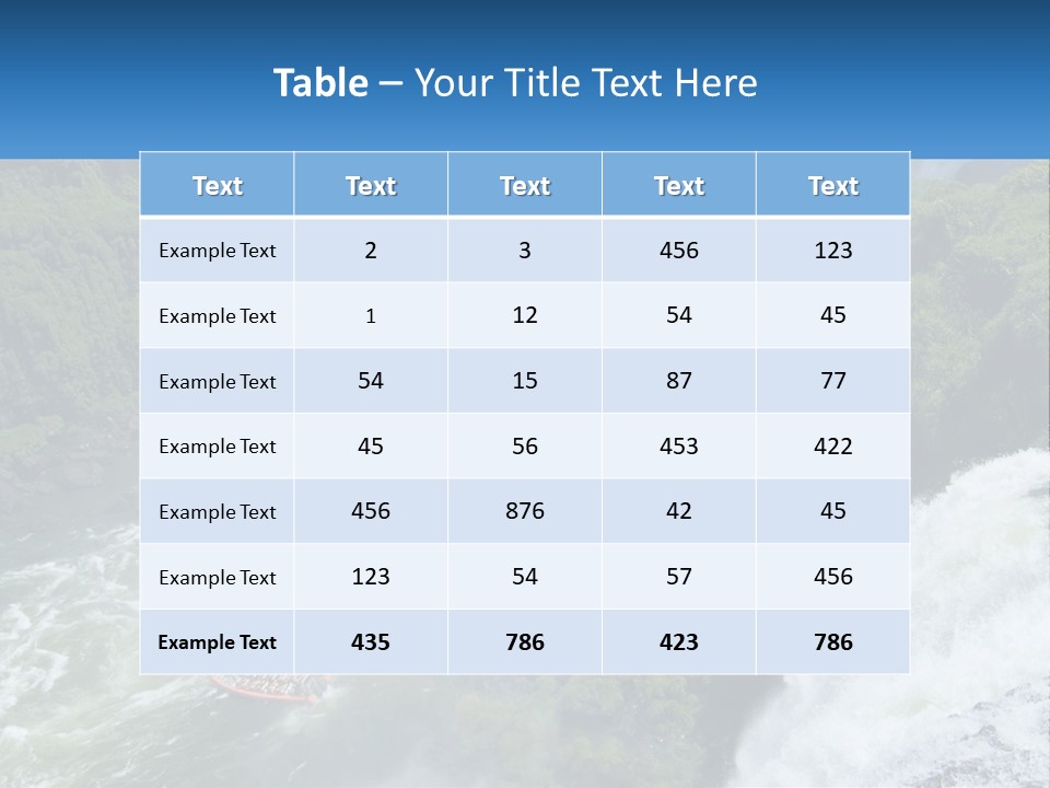Air Energy Temperature PowerPoint Template