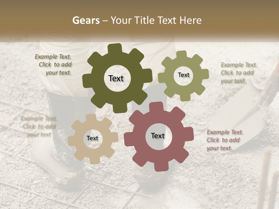 Part System Power PowerPoint Template