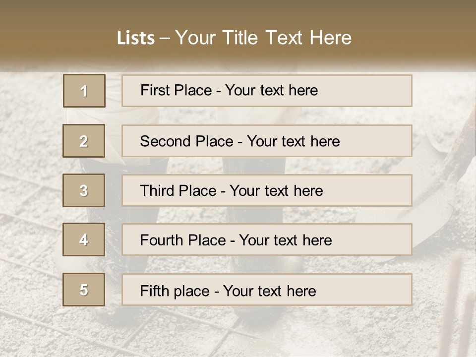 Part System Power PowerPoint Template