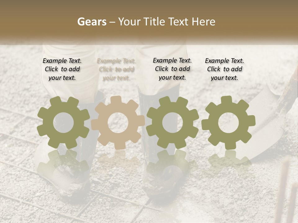 Part System Power PowerPoint Template