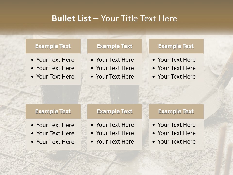 Part System Power PowerPoint Template