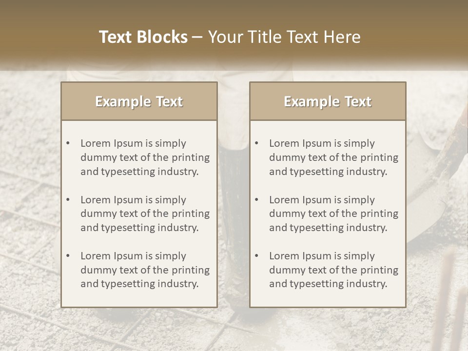 Part System Power PowerPoint Template