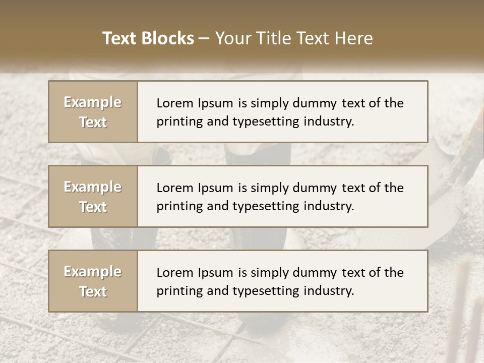 Part System Power PowerPoint Template