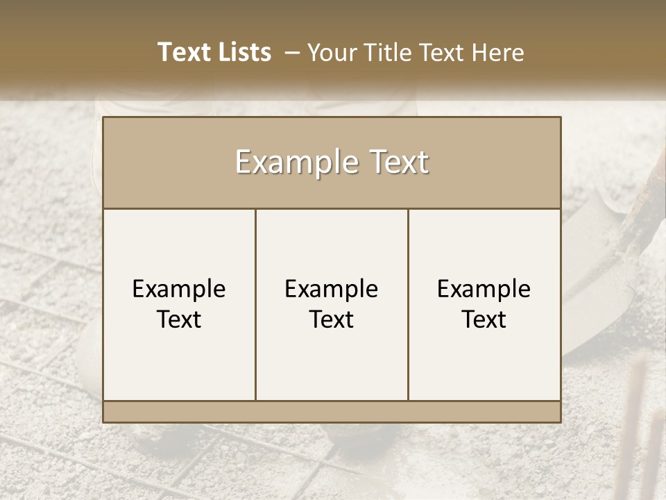 Part System Power PowerPoint Template