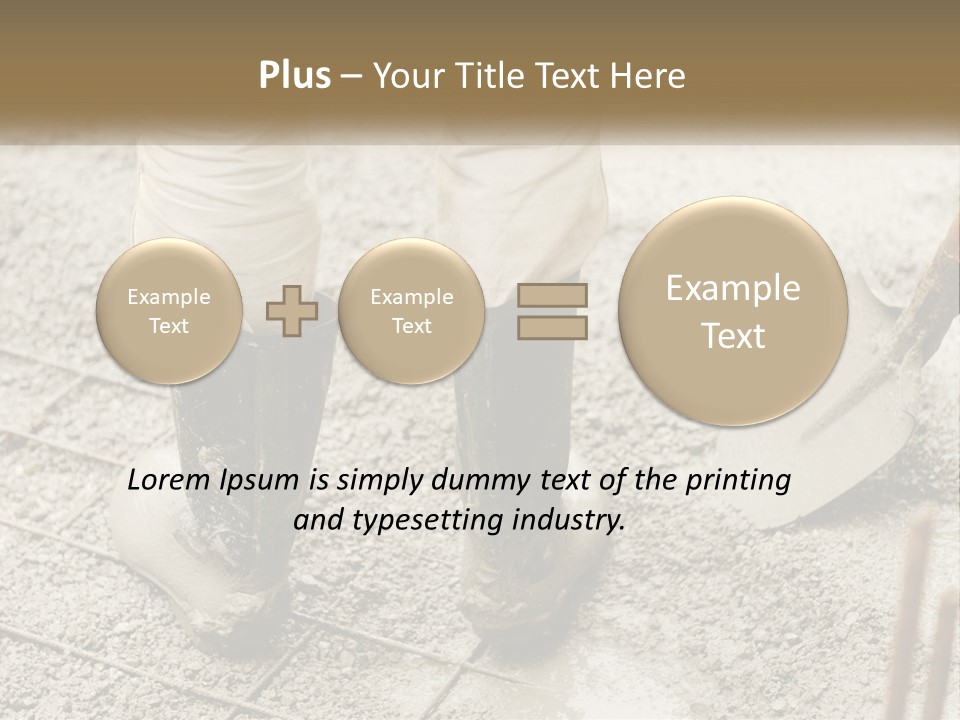 Part System Power PowerPoint Template