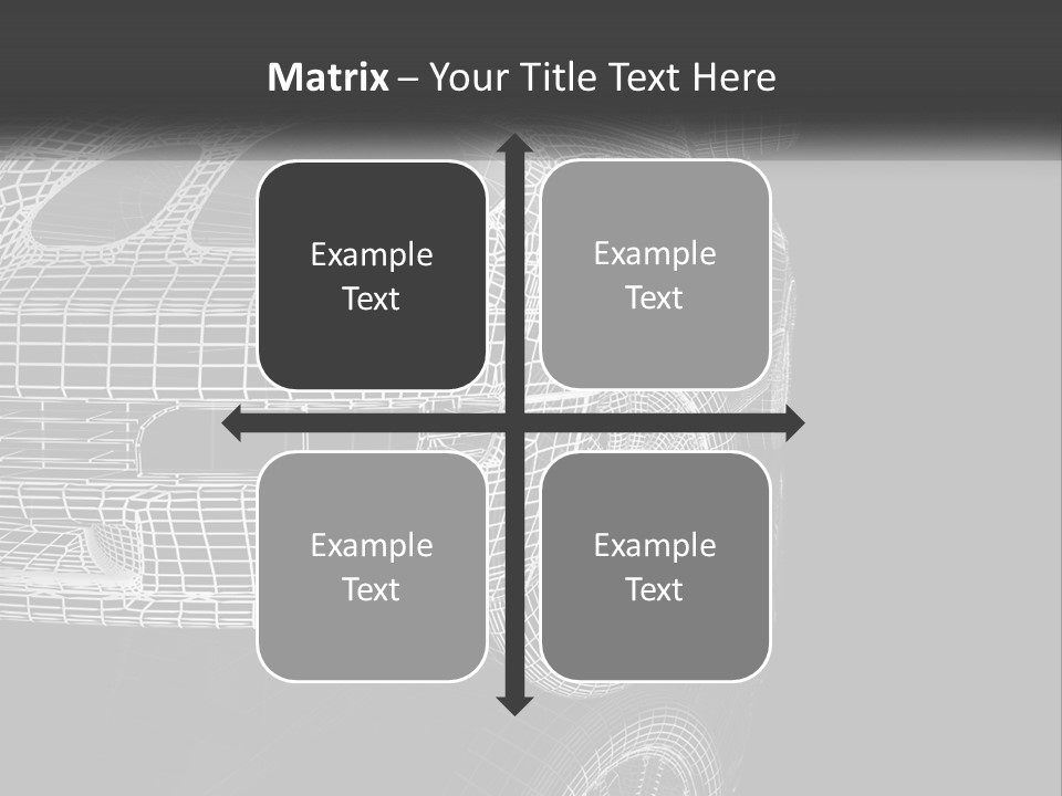 Technology Cool Temperature PowerPoint Template