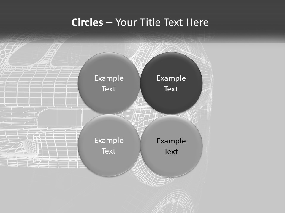 Technology Cool Temperature PowerPoint Template