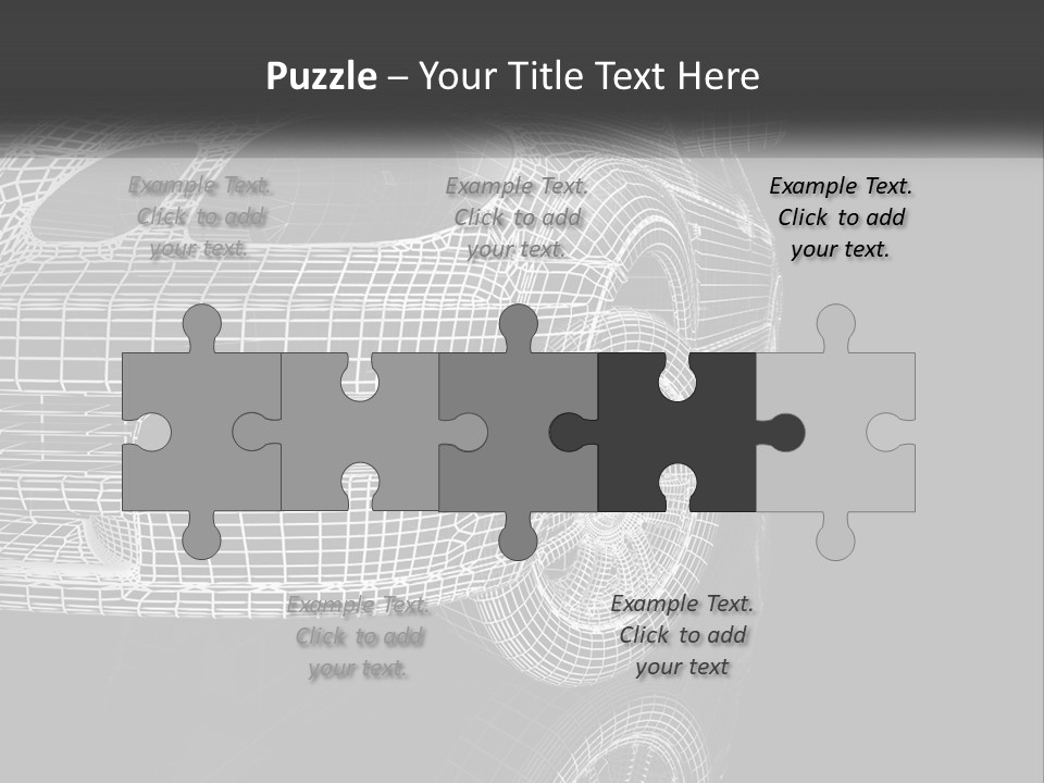 Technology Cool Temperature PowerPoint Template
