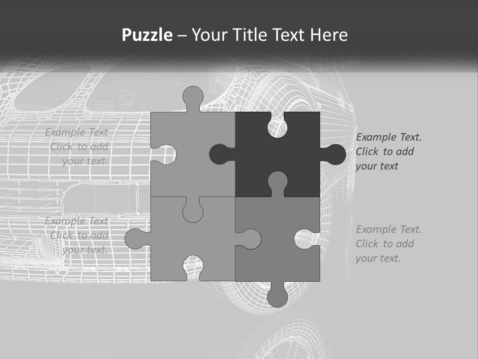 Technology Cool Temperature PowerPoint Template