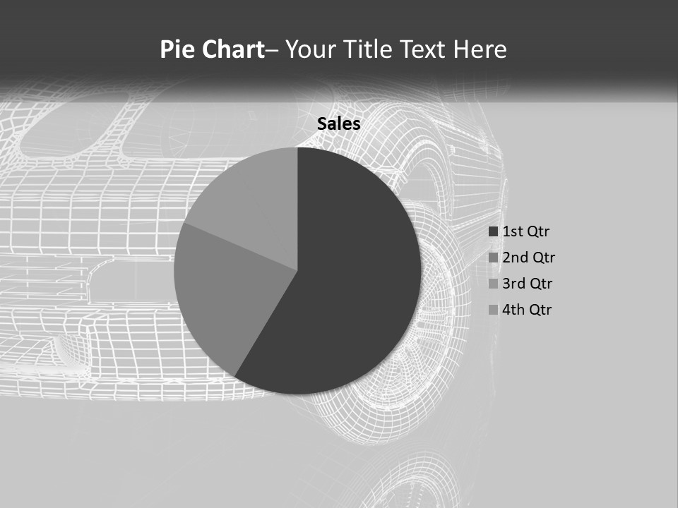 Technology Cool Temperature PowerPoint Template