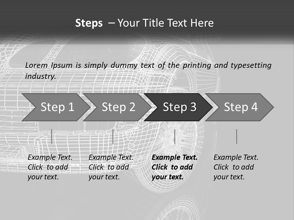 Technology Cool Temperature PowerPoint Template