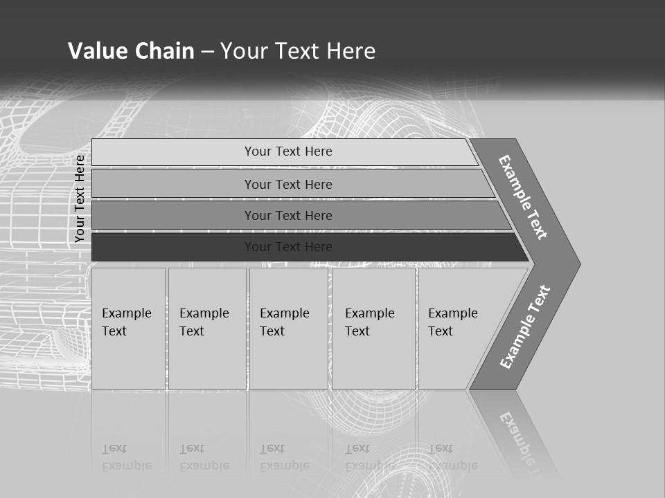 Technology Cool Temperature PowerPoint Template