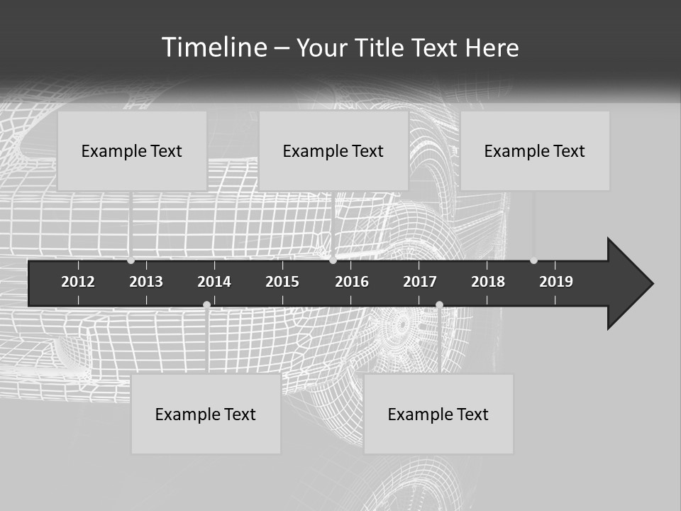 Technology Cool Temperature PowerPoint Template