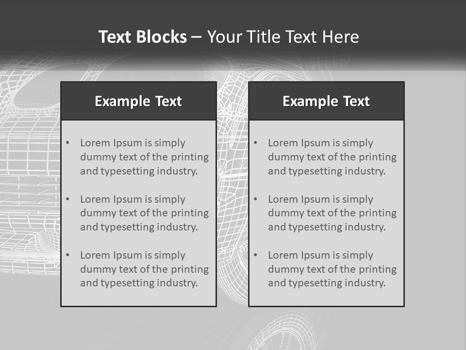 Technology Cool Temperature PowerPoint Template