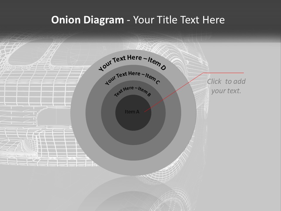 Technology Cool Temperature PowerPoint Template