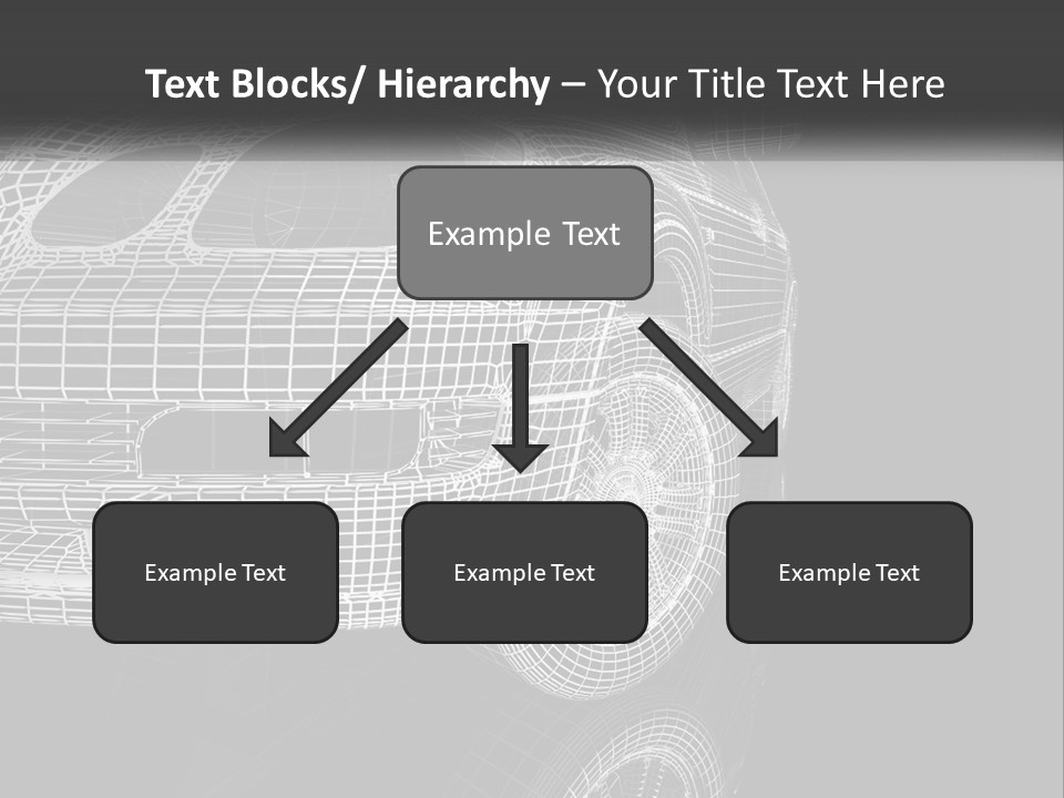 Technology Cool Temperature PowerPoint Template