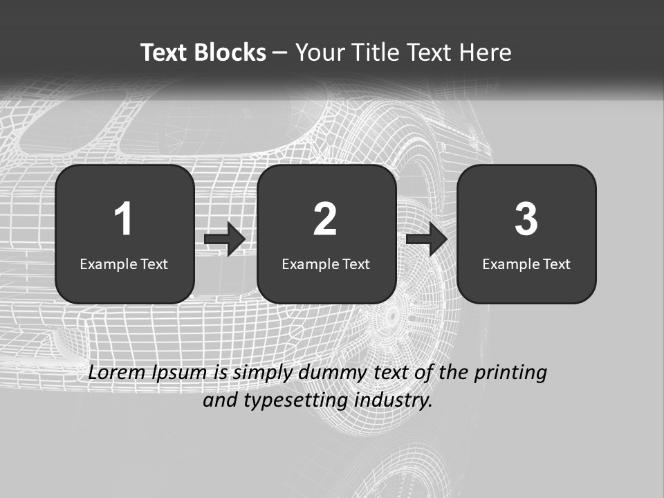 Technology Cool Temperature PowerPoint Template