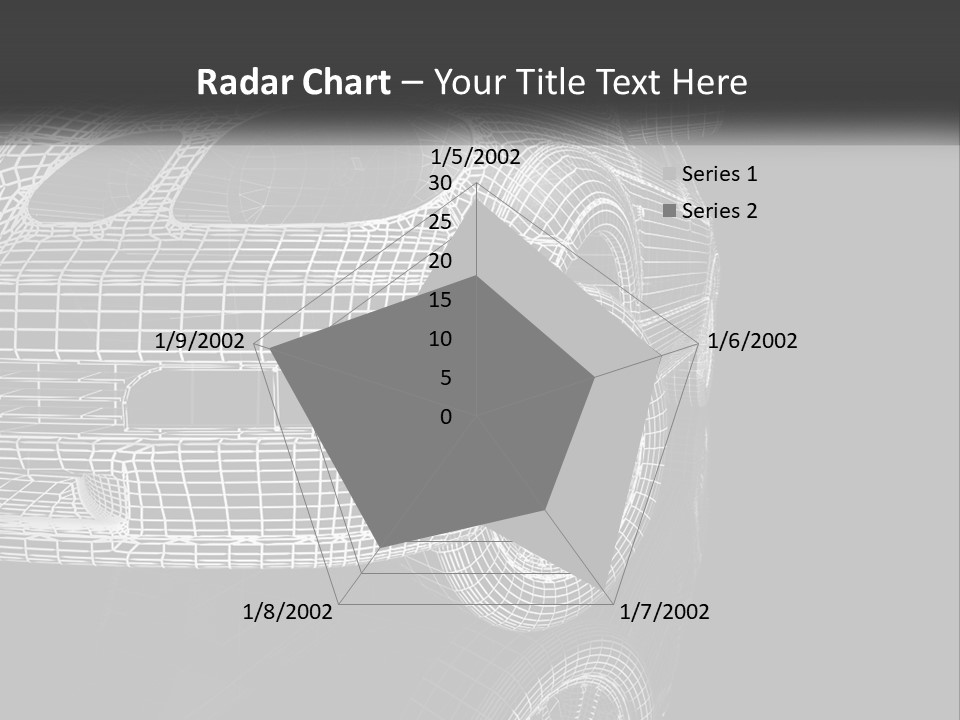 Technology Cool Temperature PowerPoint Template