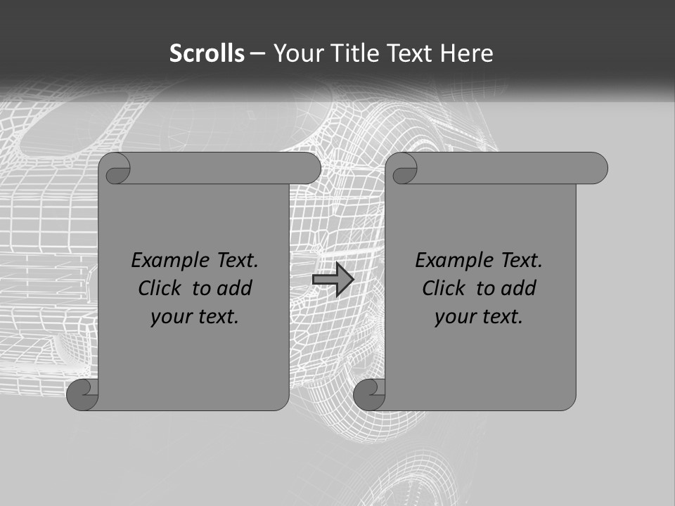 Technology Cool Temperature PowerPoint Template