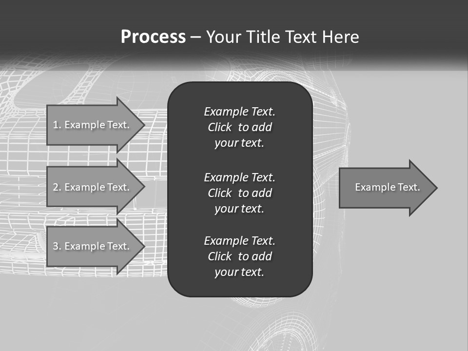 Technology Cool Temperature PowerPoint Template