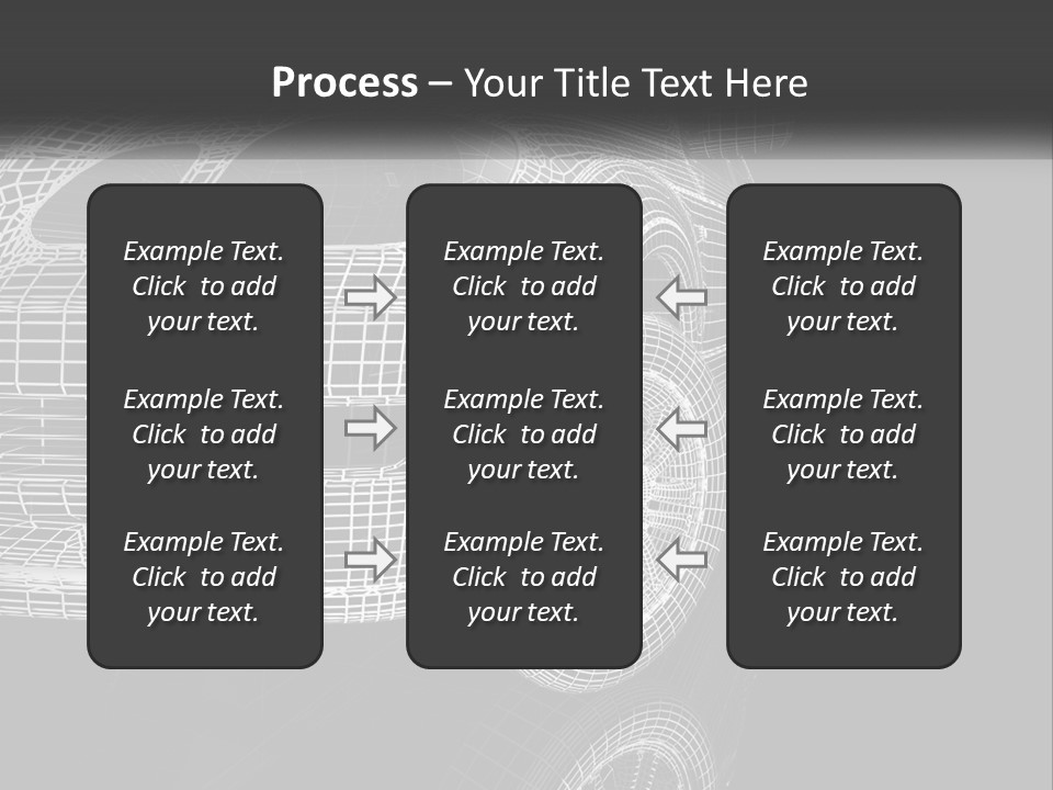 Technology Cool Temperature PowerPoint Template