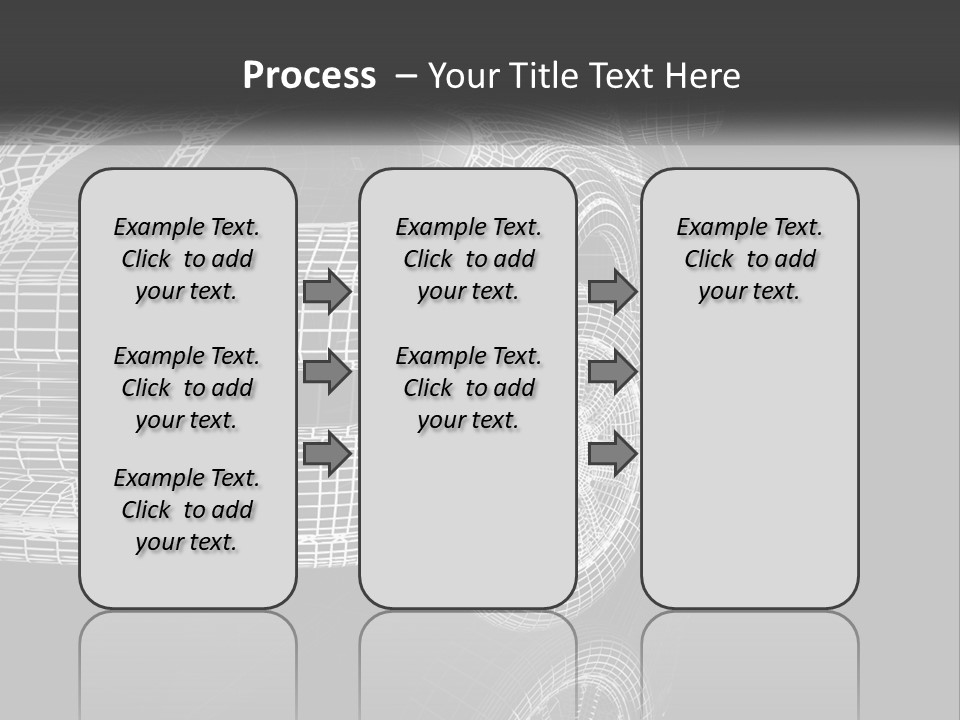 Technology Cool Temperature PowerPoint Template