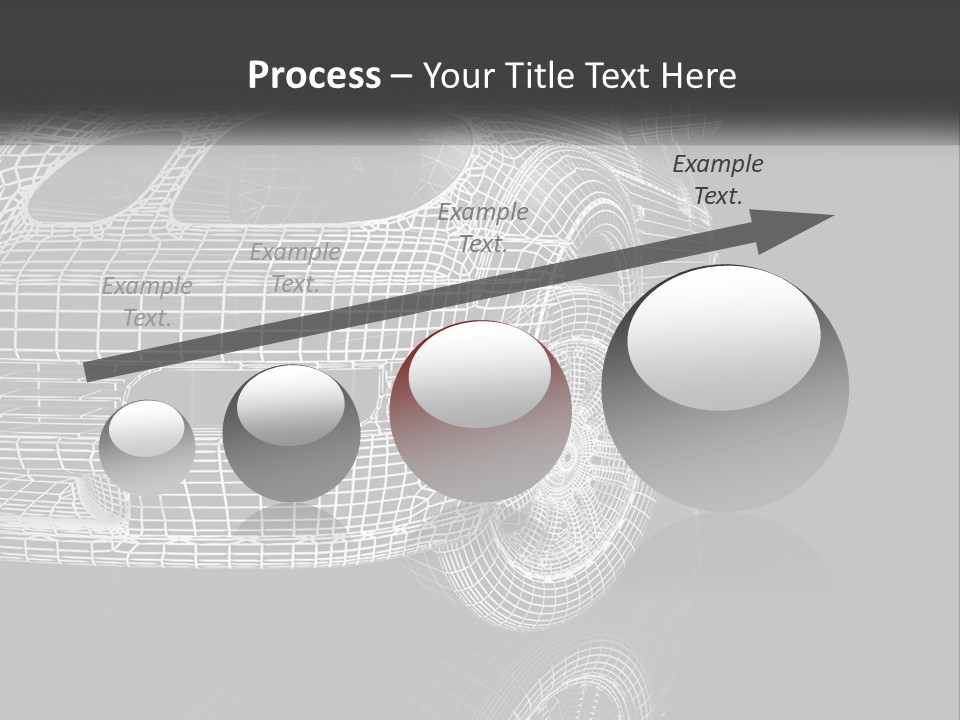 Technology Cool Temperature PowerPoint Template