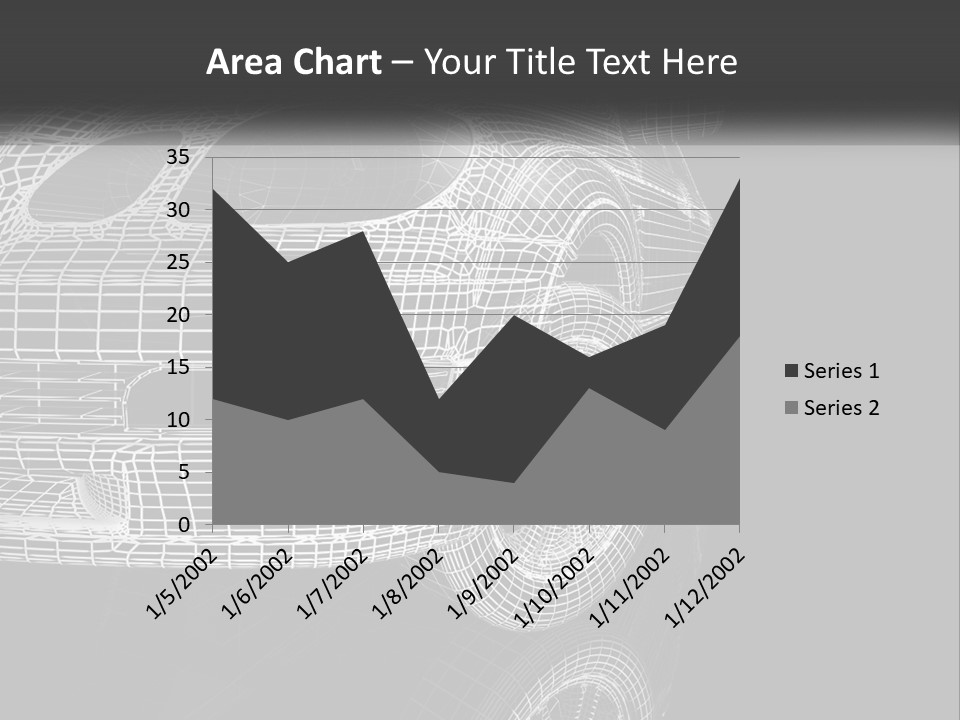 Technology Cool Temperature PowerPoint Template