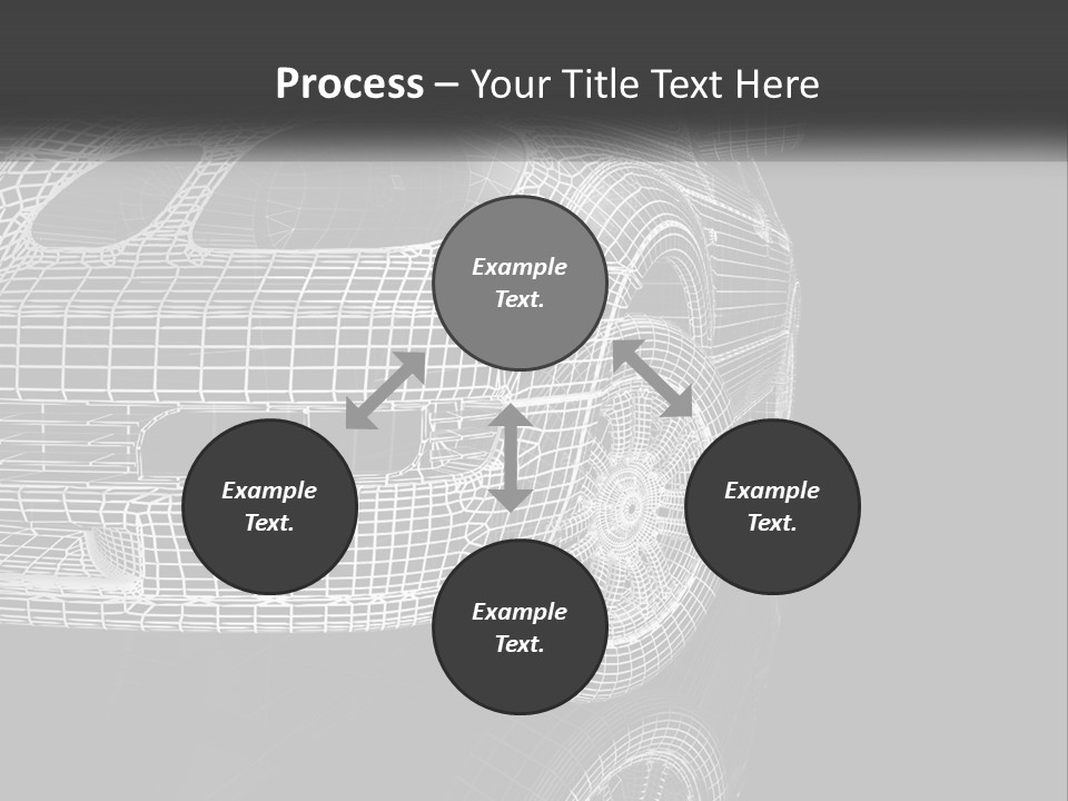 Technology Cool Temperature PowerPoint Template