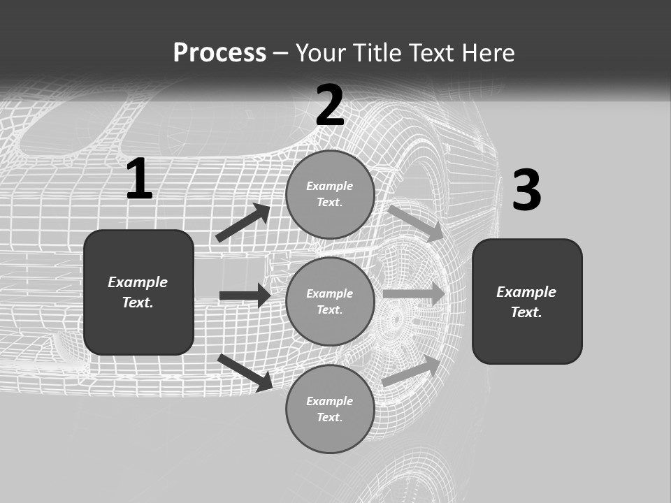 Technology Cool Temperature PowerPoint Template