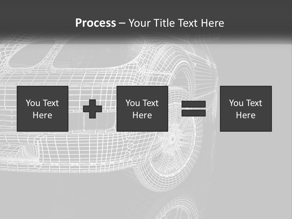 Technology Cool Temperature PowerPoint Template