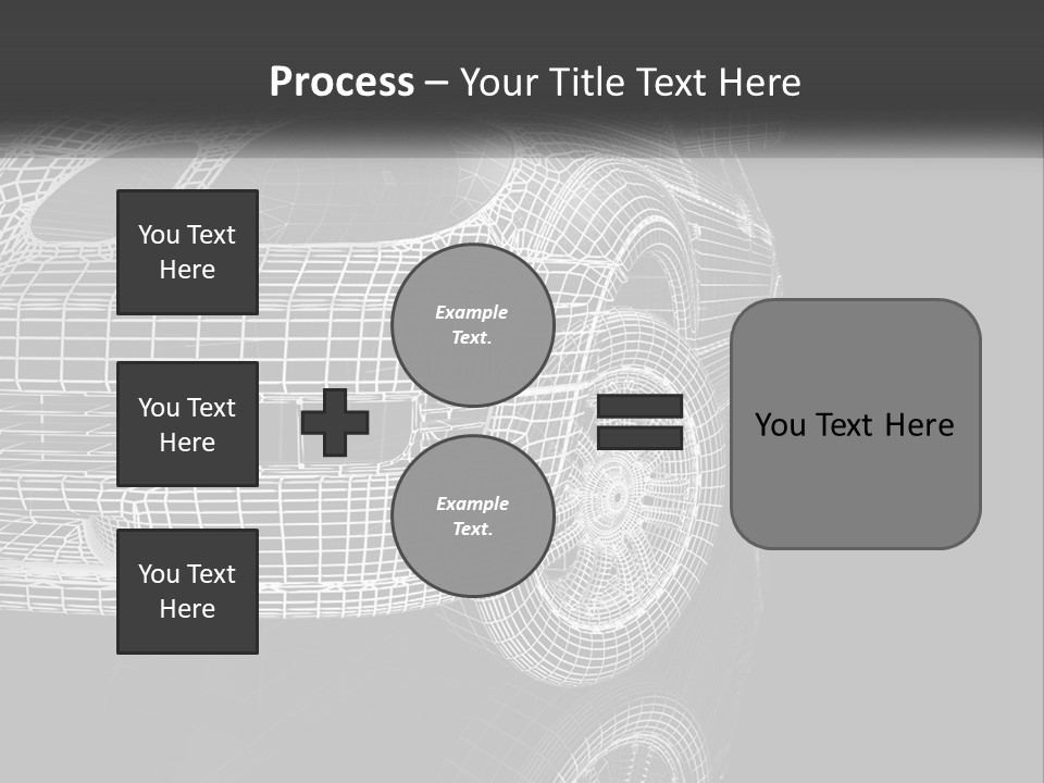 Technology Cool Temperature PowerPoint Template