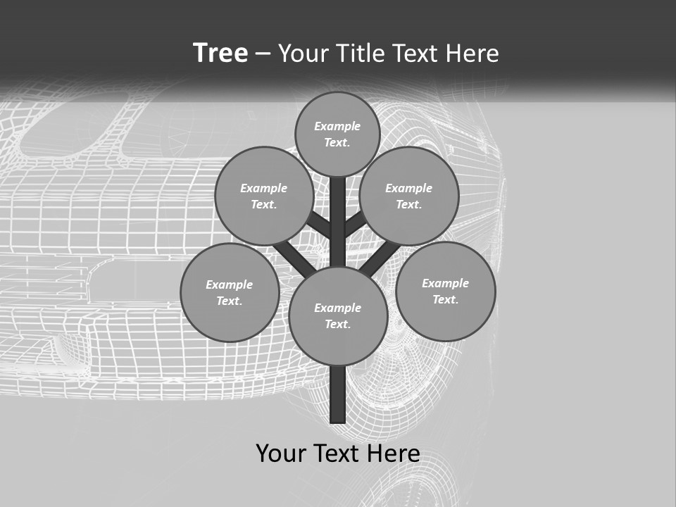 Technology Cool Temperature PowerPoint Template